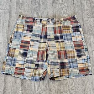 Brooks Brothers 346 Patchwork Shorts  - Size 40x10